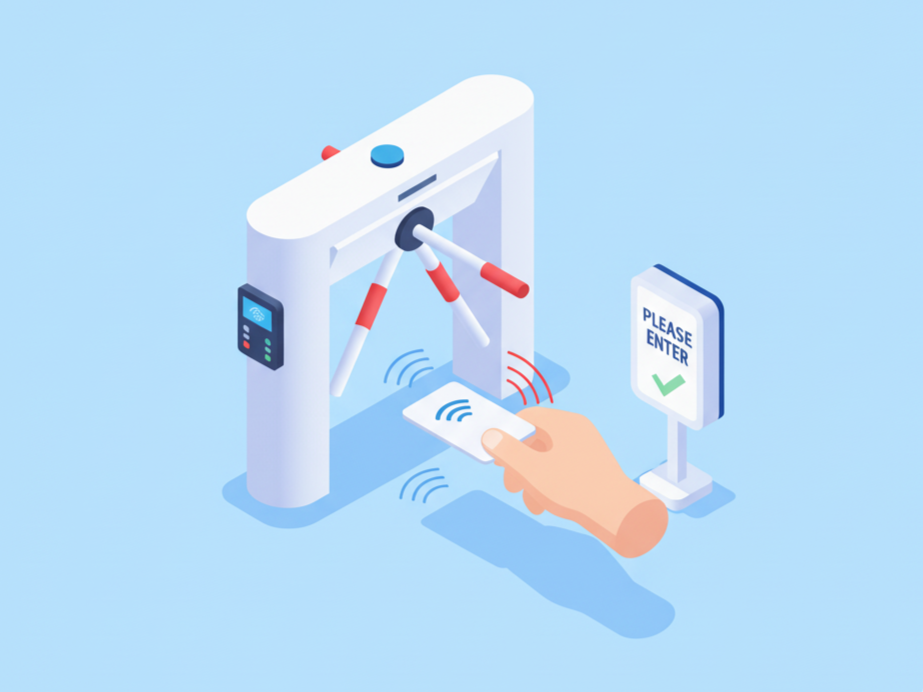 Barrier Tripod Entry System