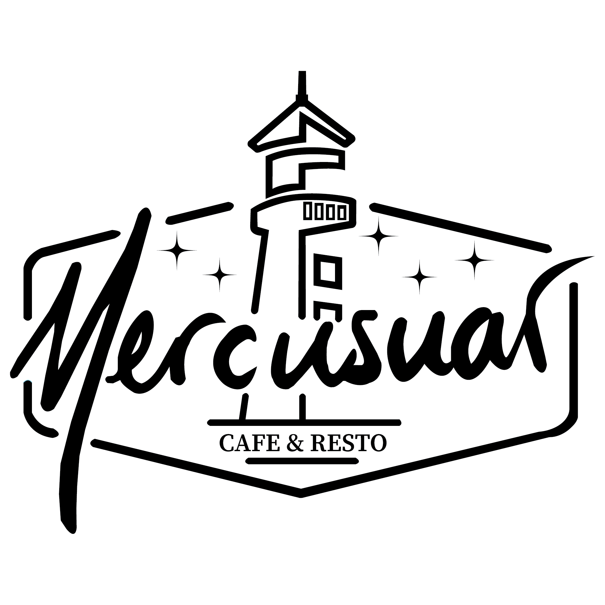 Mercusuar Cafe & Resto Logo